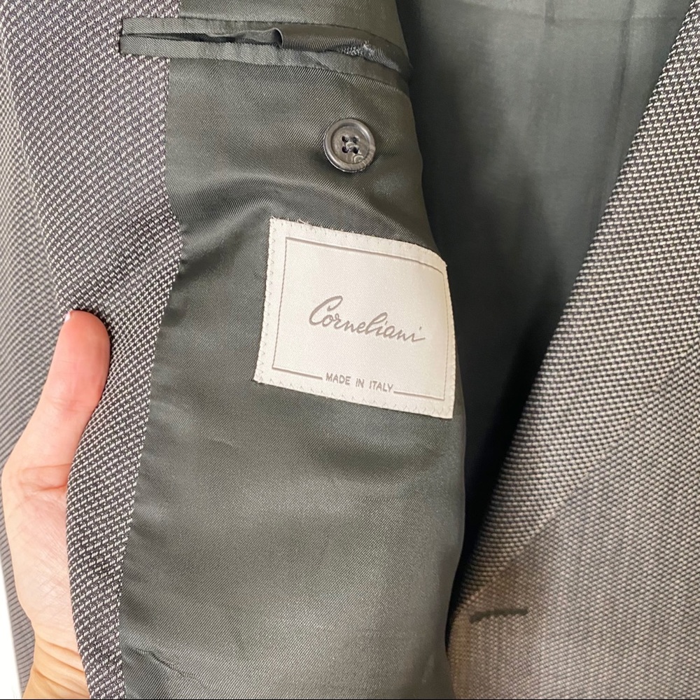 Sak’s Fifth Avenue Corneliani Italian Wool Sports Coat Blazer Jacket 46R - Picture 7 of 7